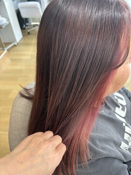 ジュジュル 稲毛本店(jujur) インナーカラー