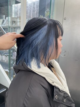 シェリ ヘアデザイン(CHERIE hair design) inner light blue