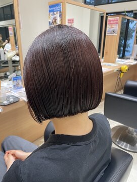 サラ 新宮店(SARA) 【福岡新宮】簡単スタイリング朝ラク小顔ボブ 20代 30代 40代