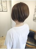大人ショートボブ