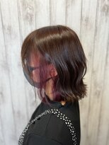 アイズ 本厚木(AIZU)&nbsp;イヤリングカラー　ボルドー