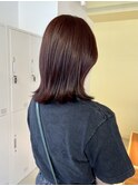 こなれミディ/ブラウンカラー/暖色カラー