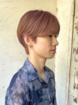 ロイジー(roijir) 表参道roijir 韓国風マッシュ×ペールピンク