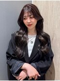 ツヤラベンダー×韓国ヘア