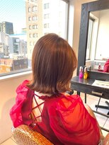 ディフィーノ 赤坂(DIFINO)&nbsp;赤坂/外ハネボブ/オレンジブラウン