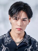 オーシャントーキョー 渋谷(OCEAN TOKYO) フェザーショート川村壱馬ヘア黒髪刈り上げショート