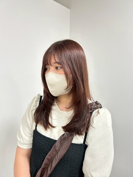 ビーグレイス 柔らかなレイヤーカット×30代ブラウンカラー