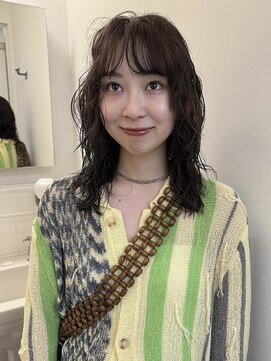 ユー(yew) ニュアンスパーマ/前髪パーマ/ルーズパーマ/ミディアムパーマ