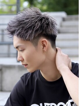 アーバンスタジオトウキョウ 下北沢店(URBAN STUDIO TOKYO) シルバーアッシュスパイキーショート　【下北沢/men's】