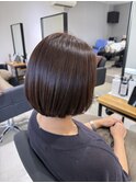 美髪_髪質改善_ナチュラルブラウン