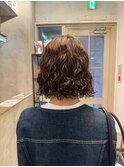 Lomalia表参道ナチュラルウェーブボブパーマ