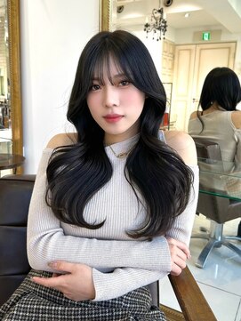 フォルテロゼ 横浜(FORTE rose) 【美髪】ピンクブラウン似合わせカットエアリーロング