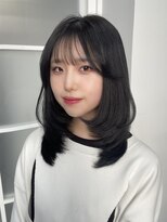 イミュ(IMMU)&nbsp;【Aika】韓国ヘア/レイヤーカット/透明感カラー