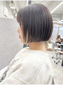 ミニボブ/デザインカラー/フェイスフレーミング/町田