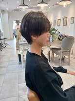ラボヌールヘアーグレース 門前仲町店(La Bonheur hair grace)&nbsp;【grace三瓶】大人気マッシュショート/透明感ラベンダカラー