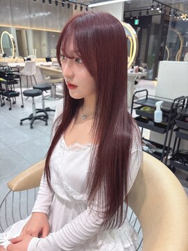 ロンドメリア 天神大名店(Lond Melia) 着物ヘア/大人ガーリー/ダークアッシュ/似合わせカット