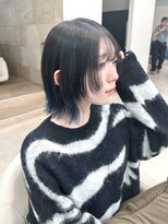 ケンジ 平塚ラスカ店(KENJE) 平塚デザインカラー/レイヤーボブ/レイヤーカット
