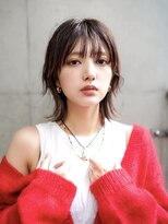ギークス(GEEKS)&nbsp;【GEEKS渋谷】冬カラー/ミディアムレイヤー/ウルフ/顔周りカット