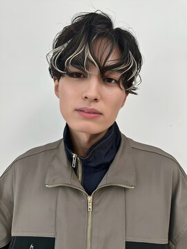 ユーカナヤマ(u Kanayama) メンズパーマ/ハイライト/ルーツカラー/ツイストスパイラル