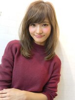 ジーナ 名駅(XENA.)&nbsp;ハイトーンブリーチ/韓国風/セミロング/姫カットレイヤー★20