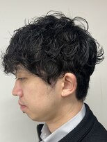 ナム 錦糸町(NAM)&nbsp;MEN'S HAIR/ブルーブラック/フェザーパーマ/錦糸町