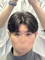 メンズヘアセンス 渋谷(MEN'S HAIR SENSE)&nbsp;ニュアンスパーマ/センターパート/メンズ/眉毛/フェザーパーマ