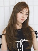 韓国風くびれレイヤーロング