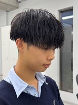 エルマーク 本山(L-MARK)&nbsp;メンズパーマ/ツイストスパイラル/サーフカール/men's/眉毛