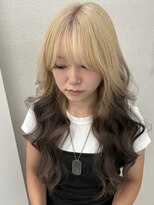 ロウル 池袋(LOWRL)&nbsp;可愛くデザイン♪ "ミルクティールーツカラー"