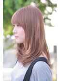20代30代40代50代大人可愛いひし形デジタルパーマフェザーバング