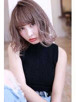 【Mariabyafloat】グレージュダブルカラーおしゃれボブ♪