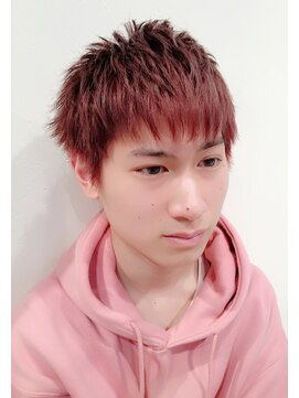 ダルシット(dulcet★★★) 【☆☆☆】派手にイメチェン☆ピンクルビー×王道ショート☆