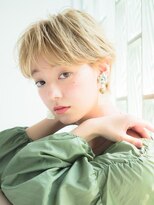 シーン バイ ラッド(SCENE by RAD)&nbsp;大人おしゃれショート似合わせカットハイトーンカラー【梅田】