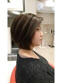 《R+》エレガントショート☆ハイライトアッシュ