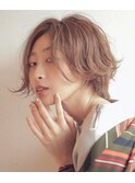 ハネショートボブ