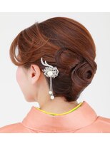 ヘアメイクアンドフォトスタジオ ベストシーン 有楽町 東京交通会館 和装アップスタイル