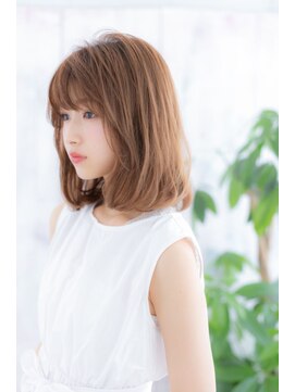 ミック ヘアアンドビューティー 大山店(miq  Hair&Beauty) ニュアンス感あるくせ毛風ボブディ