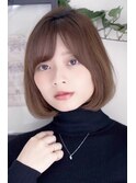 パーマには自信あり簡単スタイリングワンカールボブ