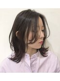 セミロング×レイヤー
