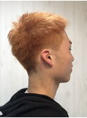 【おすすめメンズ】短髪オレンジ