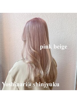 ワット 新宿店 Wワット新宿店-pink beige担当ヨシナリ