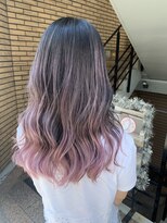 ラフ 難波店(LAFF)&nbsp;#黒髪#ボブルフ#ネビージュ#小顔#ワンレン