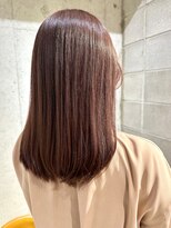 ラボヌールヘアーパルフェ 大宮西口店(La Bonheur hair parfait) イルミナカラーで作るカシスブラウン