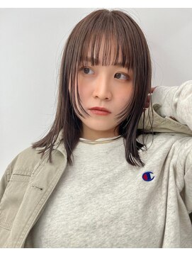 イノセントヘア(innocent.hair) 切りっぱなし×フェイスレイヤー