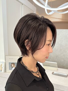 スイ(suiw) グレージュカラー☆ショートボブ【suiw】昭和町/天王寺/阿倍野