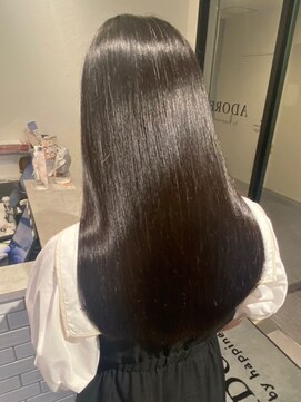 アドレバイハピネス(ADORE by happiness) 髪質改善トリートメント 奈良大和八木 20代30代40代