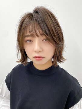 エアー 横浜(AIR) 【長谷川】シースルー前髪ふんわりボブ