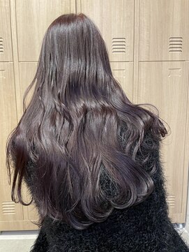 ローレンジウ(LOREN JU) 透明感髪質改善ベージュダブルカラーミルクティーグレージュ
