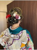 はたちの集いヘアセット