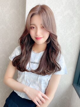 ハピネス 梅田茶屋町店(HAPPINESS) 韓国センターパート２Wayバングヨシンモリ 前髪なしサイドバング